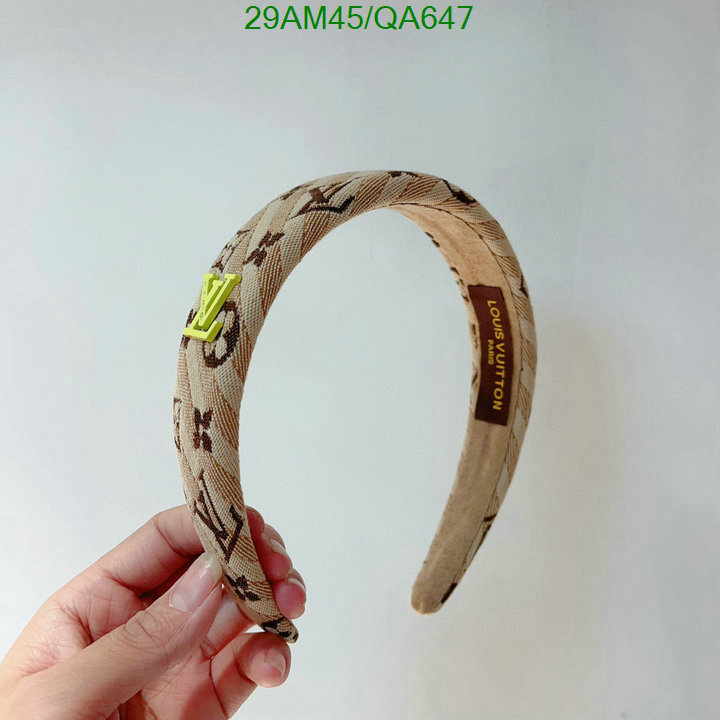 LV-Headband Code: QA647 $: 29USD