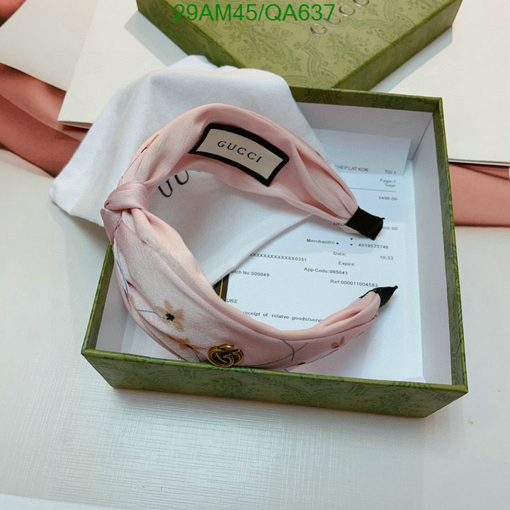 Gucci-Headband Code: QA637 $: 29USD