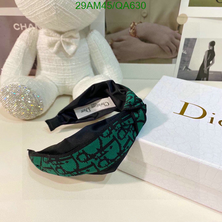 Dior-Headband Code: QA630 $: 29USD