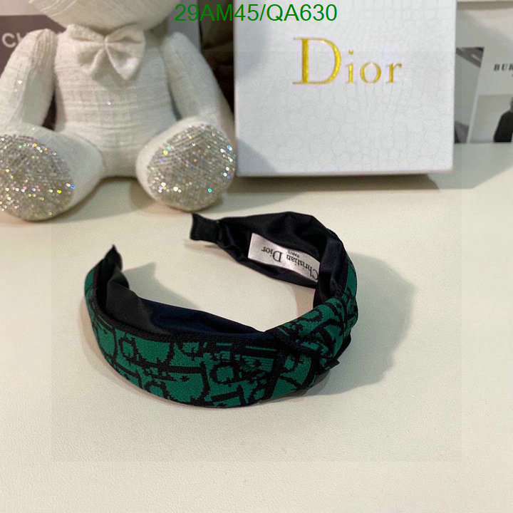 Dior-Headband Code: QA630 $: 29USD