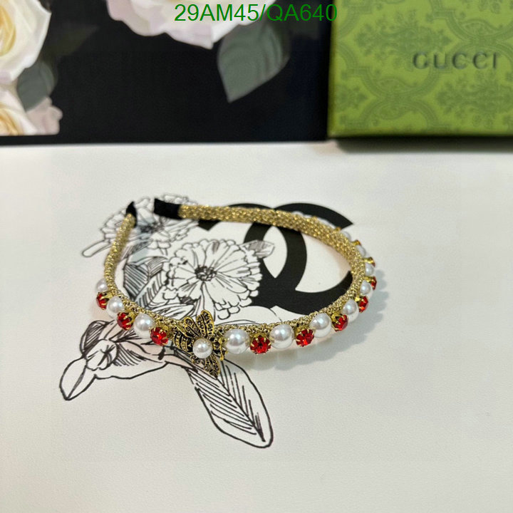 Gucci-Headband Code: QA640 $: 29USD