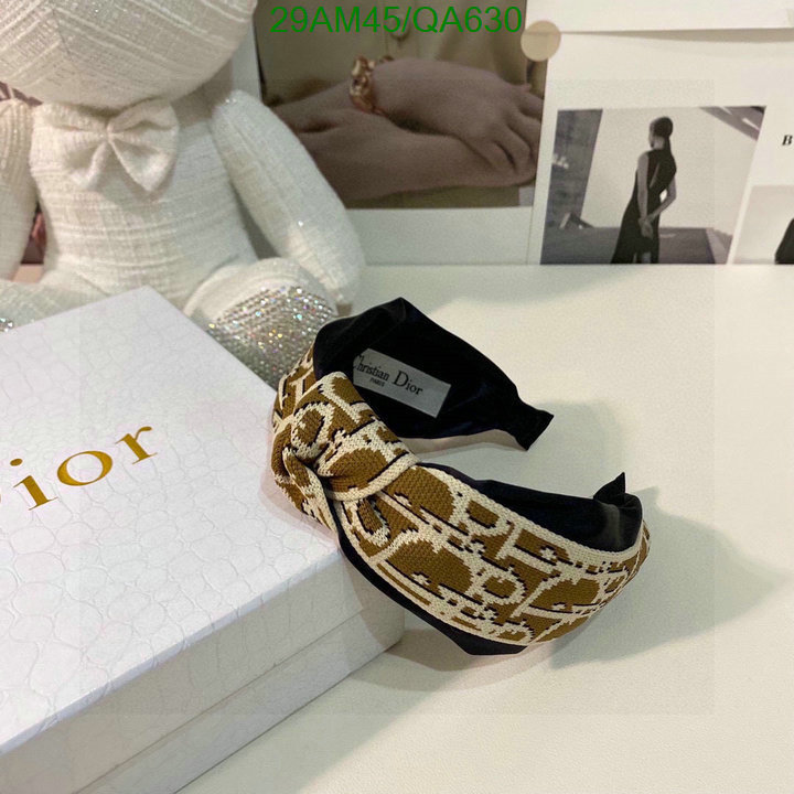 Dior-Headband Code: QA630 $: 29USD