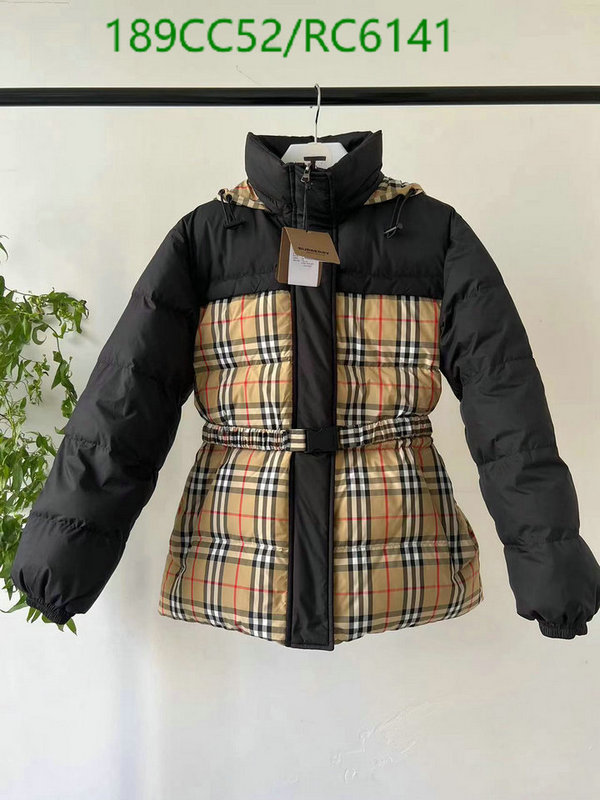Burberry-Down jacket Women Code: RC6141 $: 189USD