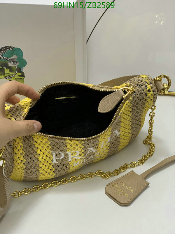 Prada-Bag-4A Quality Code: ZB2589 $: 69USD