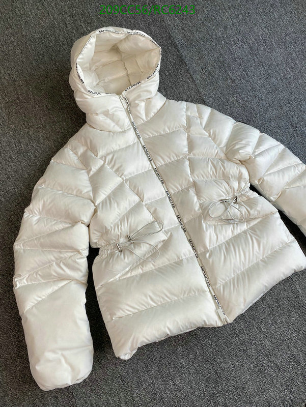 Moncler-Down jacket Women Code: RC6243 $: 209USD