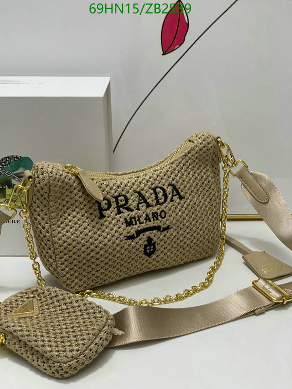 Prada-Bag-4A Quality Code: ZB2589 $: 69USD