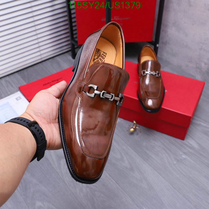 Ferragamo-Men shoes Code: US1379 $: 115USD