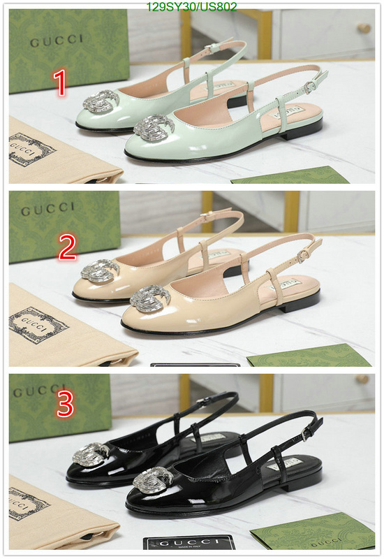Gucci-Women Shoes Code: US802 $: 129USD