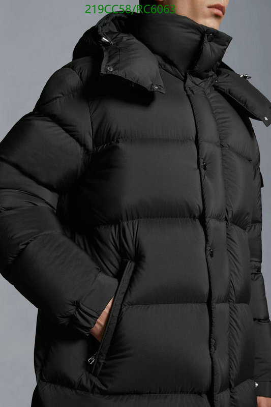 Moncler-Down jacket Men Code: RC6063 $: 219USD