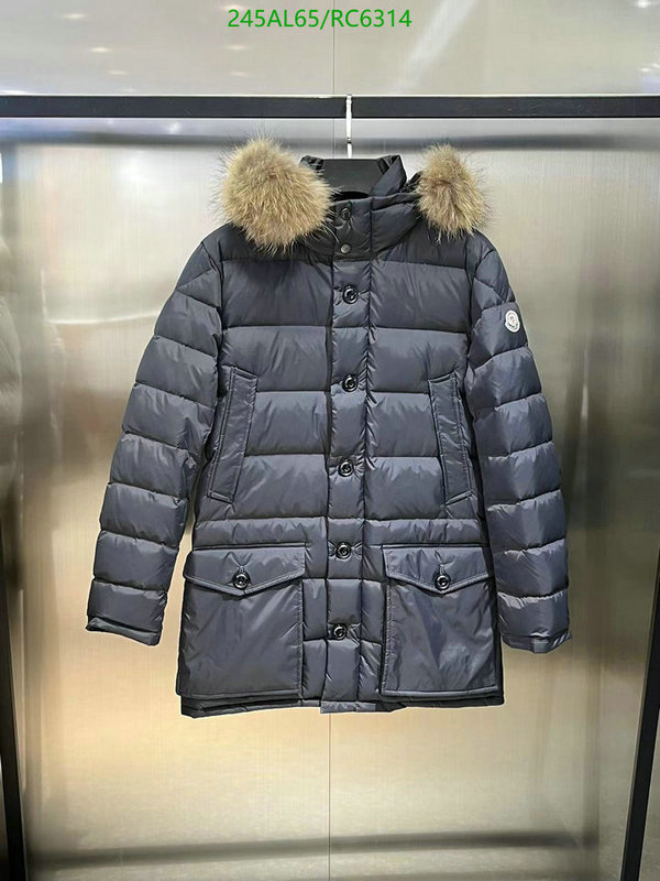 Moncler-Down jacket Men Code: RC6314 $: 245USD