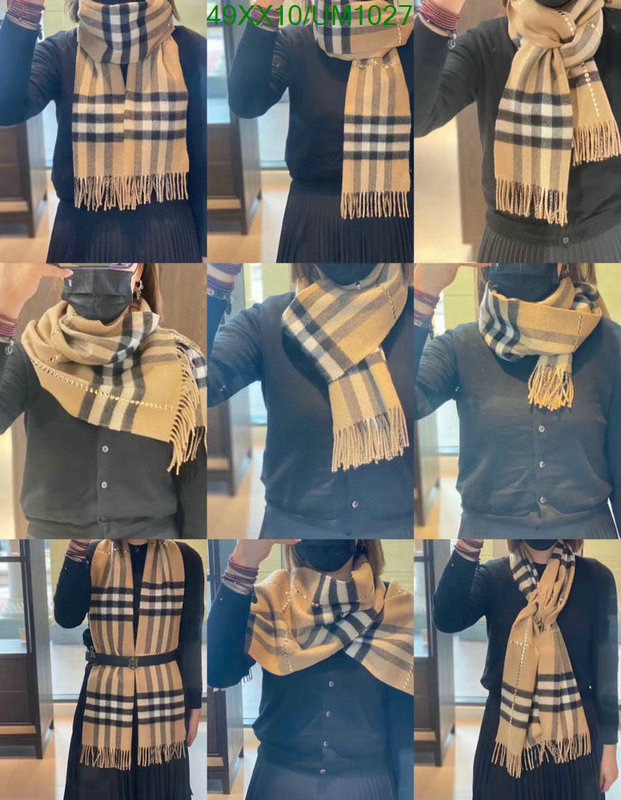 Burberry-Scarf Code: UM1027 $: 49USD