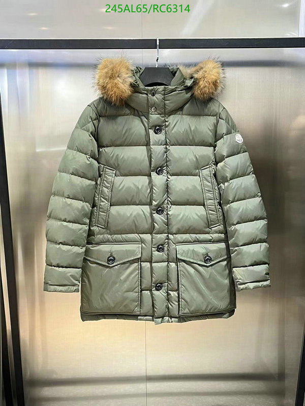 Moncler-Down jacket Men Code: RC6314 $: 245USD