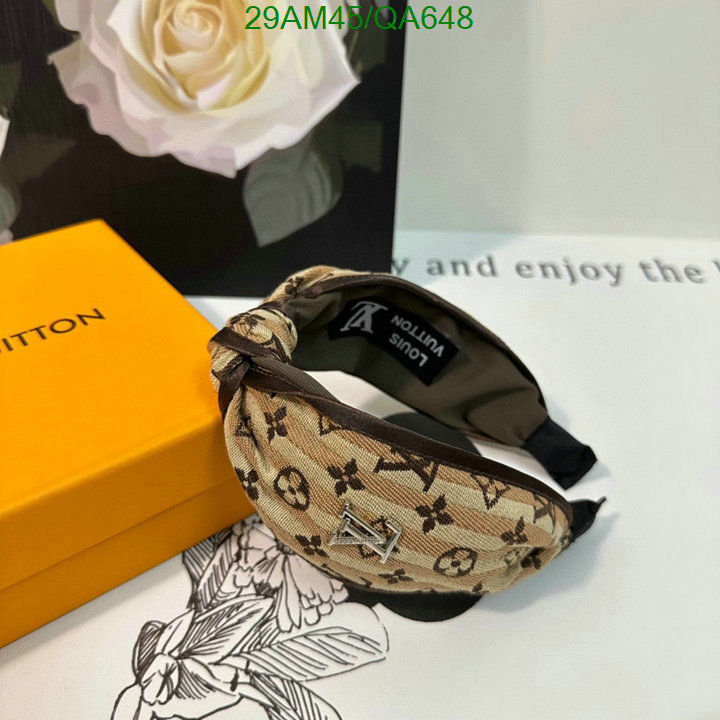 LV-Headband Code: QA648 $: 29USD