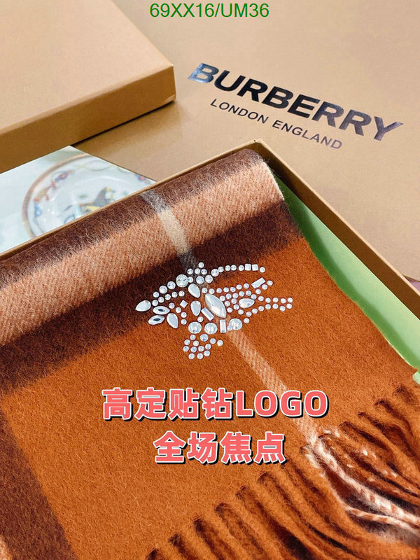 Burberry-Scarf Code: UM36 $: 69USD