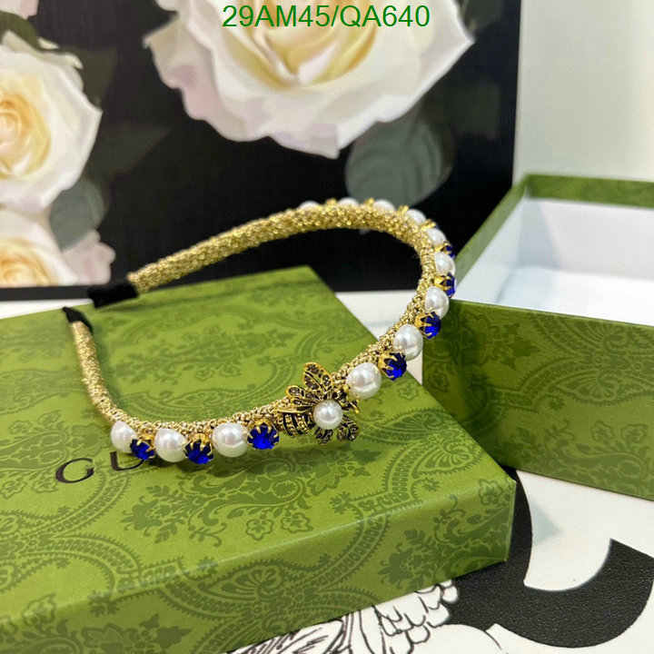 Gucci-Headband Code: QA640 $: 29USD