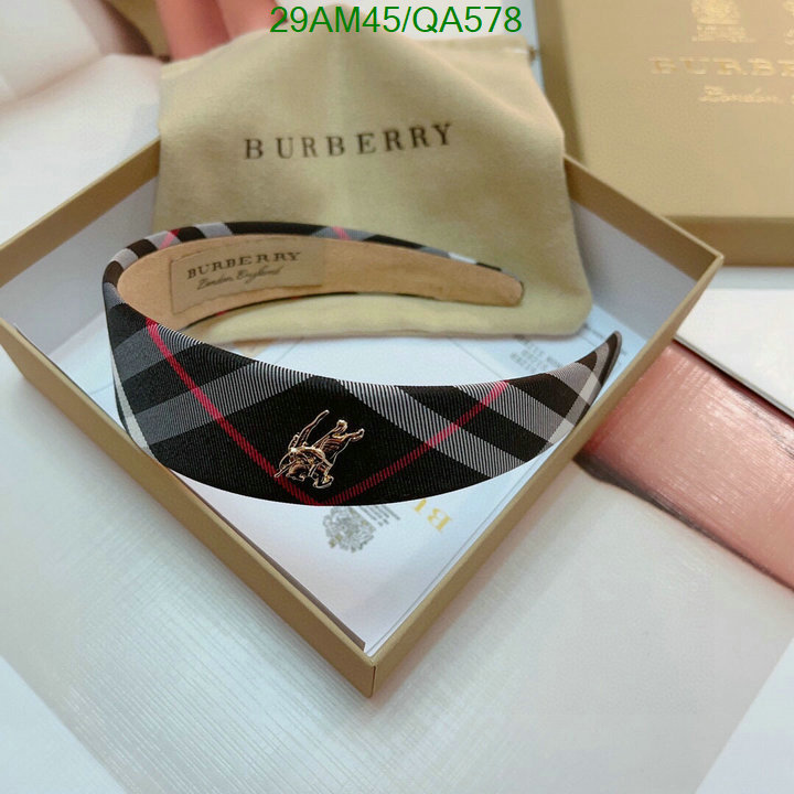 Burberry-Headband Code: QA578 $: 29USD