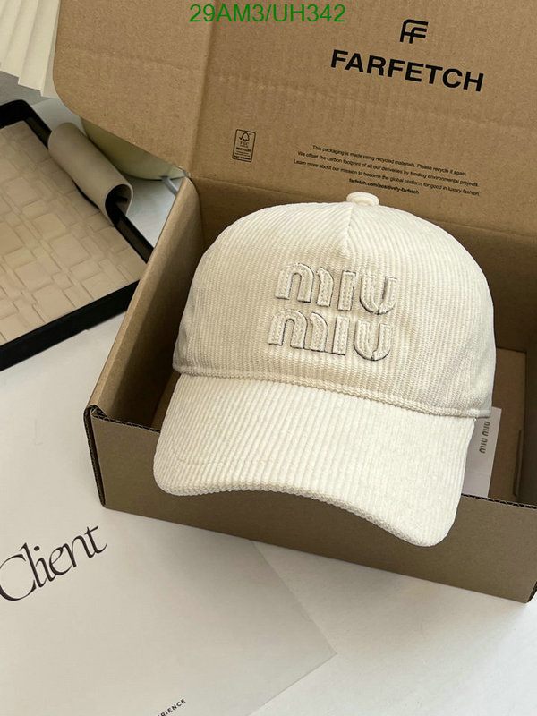 Miu Miu-Cap(Hat) Code: UH342 $: 29USD