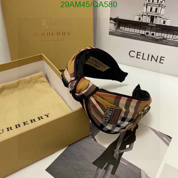 Burberry-Headband Code: QA580 $: 29USD