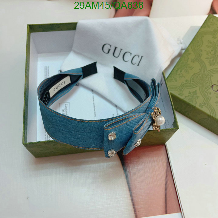 Gucci-Headband Code: QA636 $: 29USD