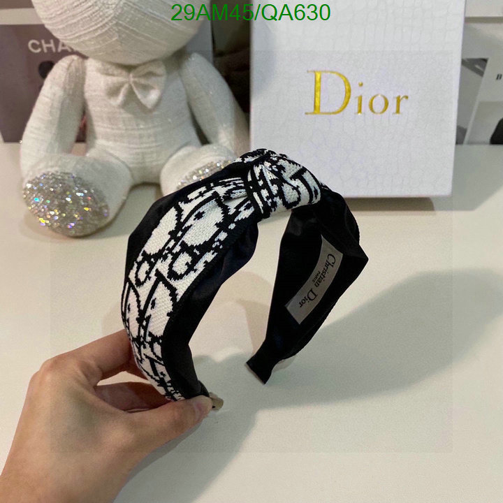 Dior-Headband Code: QA630 $: 29USD