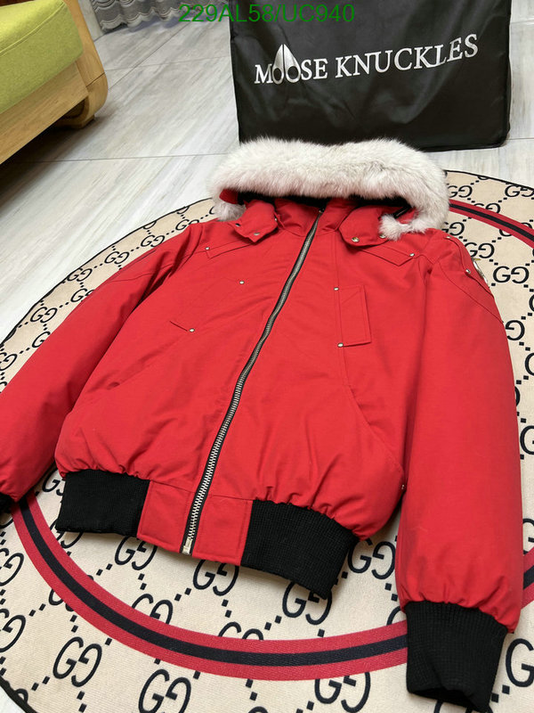 Moose Kunckles-Down jacket Men Code: UC940 $: 229USD