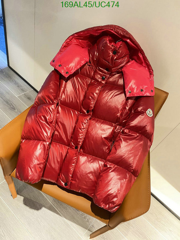 Moncler-Down jacket Women Code: UC474 $: 169USD