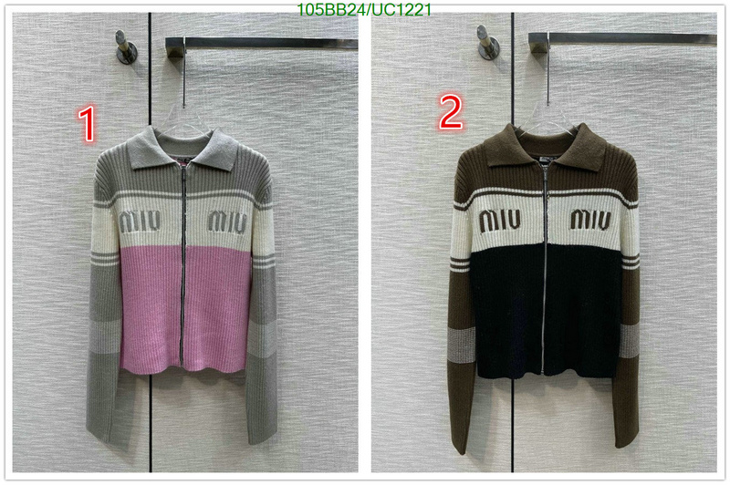 MIUMIU-Clothing Code: UC1221 $: 105USD