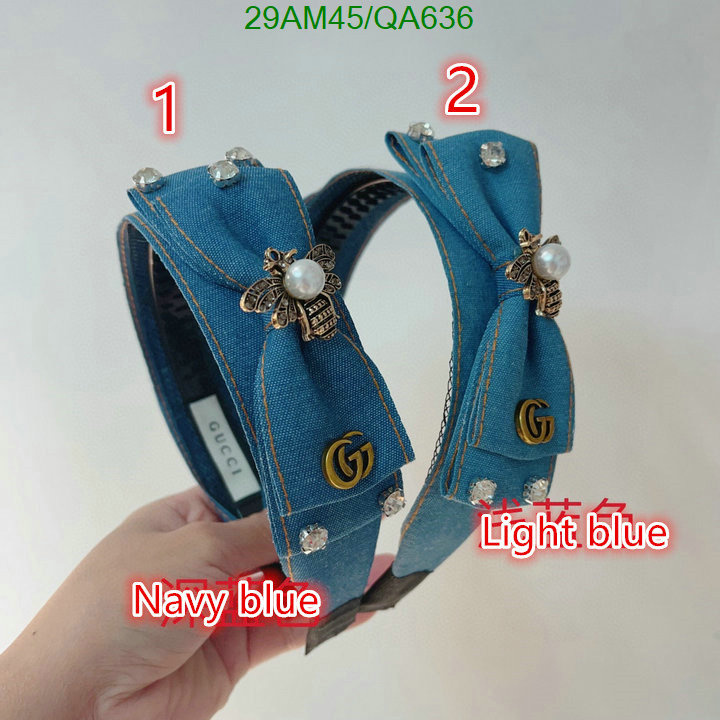 Gucci-Headband Code: QA636 $: 29USD