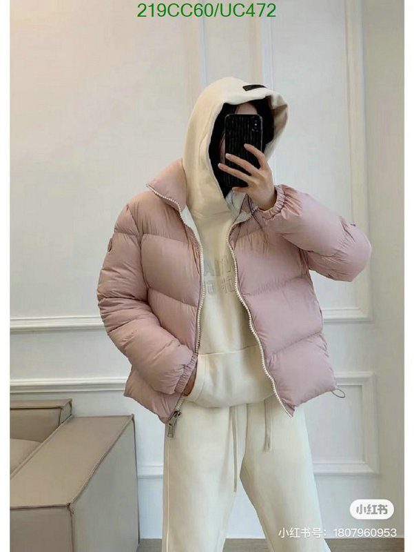 Moncler-Down jacket Women Code: UC472 $: 219USD