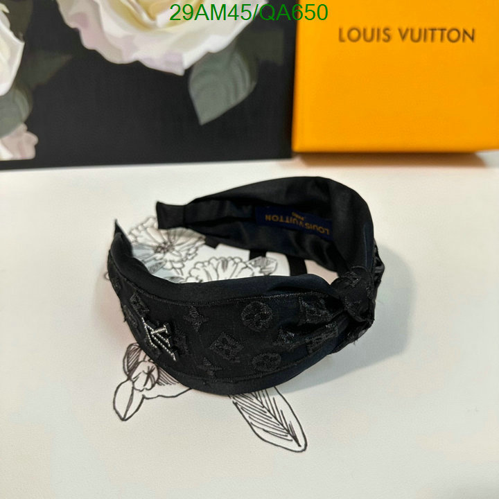 LV-Headband Code: QA650 $: 29USD