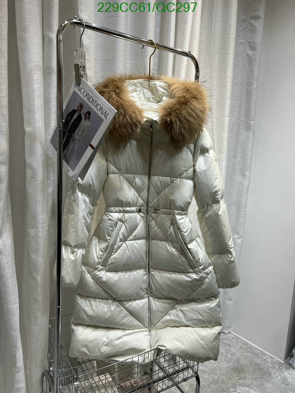 Moncler-Down jacket Women Code: QC297 $: 229USD