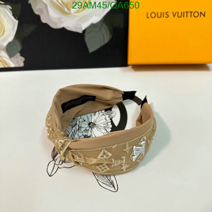 LV-Headband Code: QA650 $: 29USD