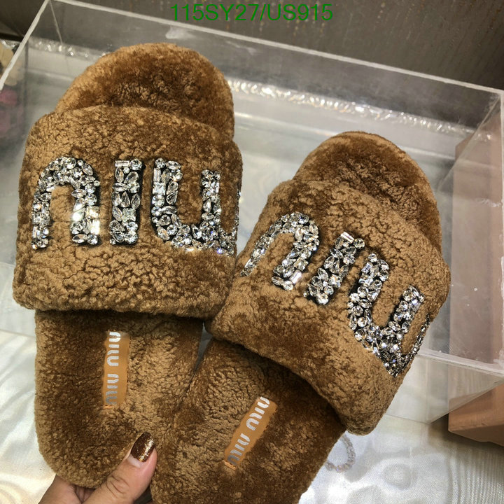 Miu Miu-Women Shoes Code: US915 $: 115USD
