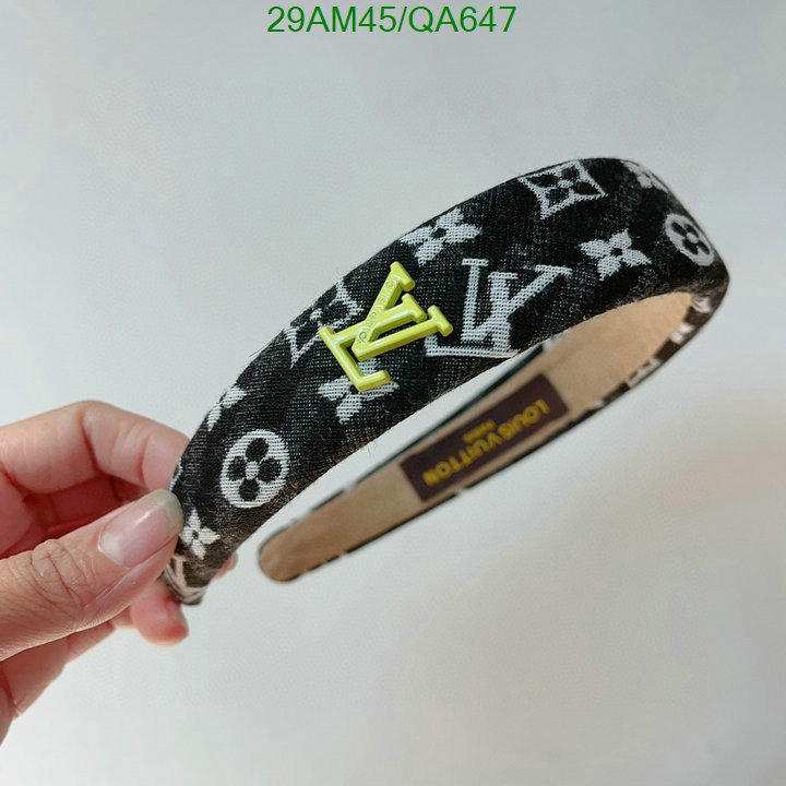 LV-Headband Code: QA647 $: 29USD