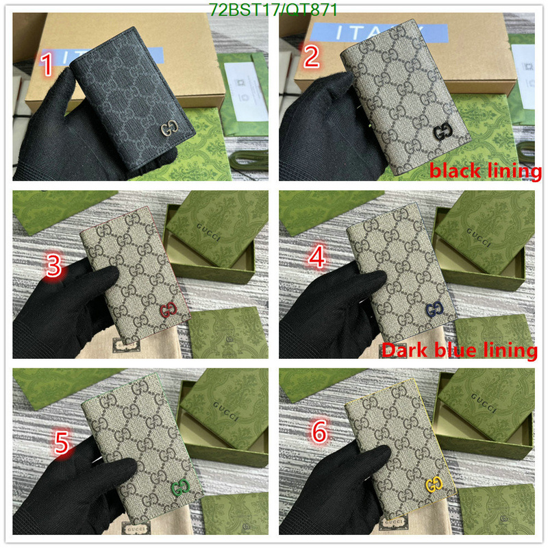 Gucci-Wallet Mirror Quality Code: QT871 $: 72USD