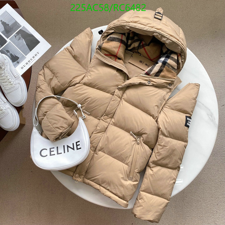 Burberry-Down jacket Women Code: RC6482 $: 225USD