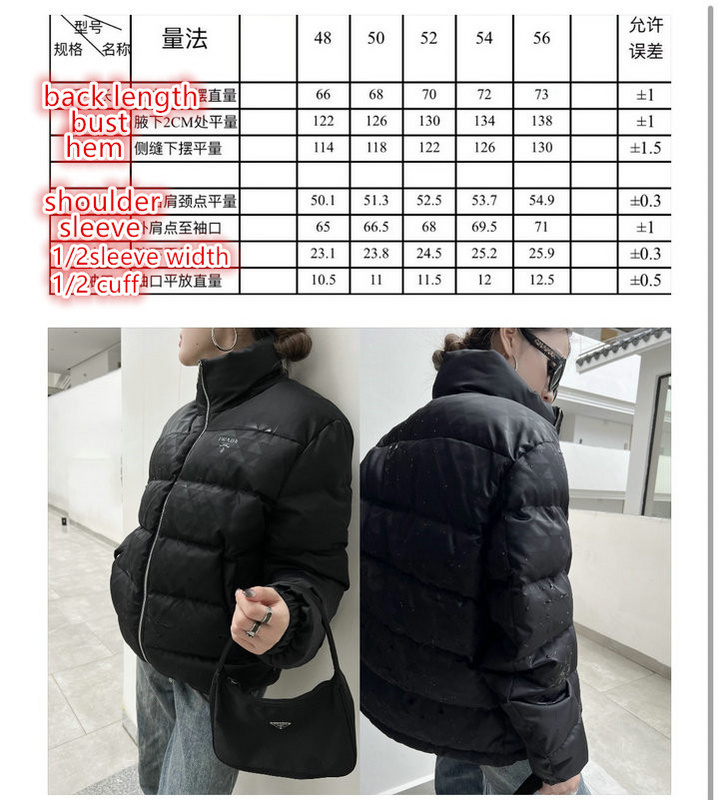 Prada-Down jacket Women Code: RC6147 $: 209USD