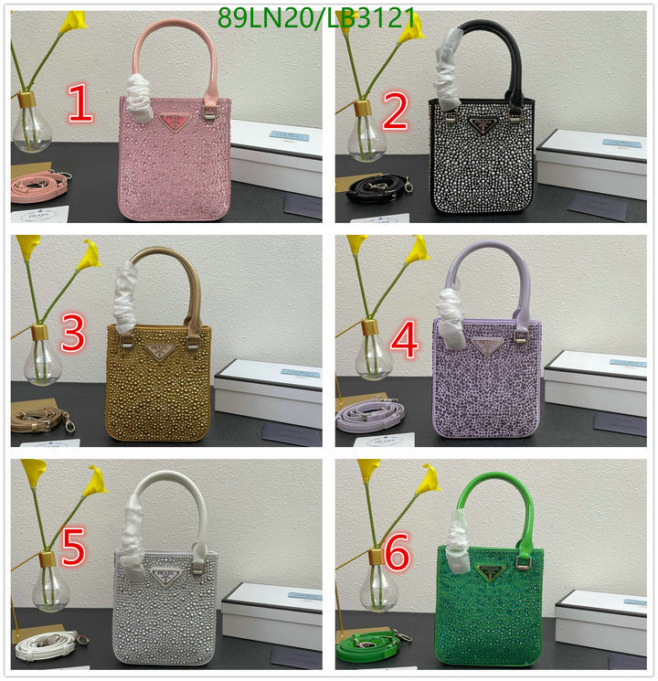 Prada-Bag-4A Quality Code: LB3121 $: 89USD