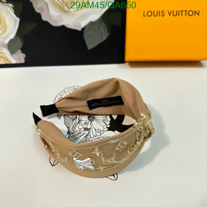 LV-Headband Code: QA650 $: 29USD