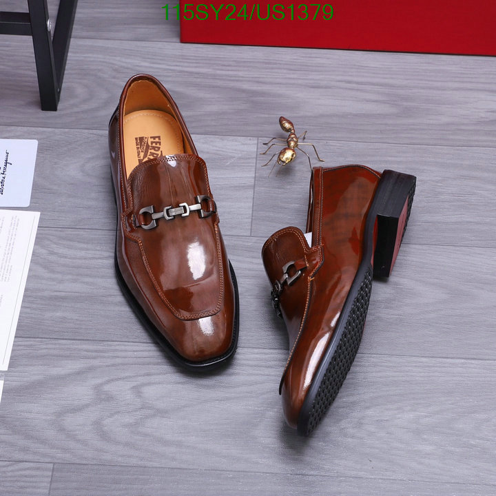 Ferragamo-Men shoes Code: US1379 $: 115USD