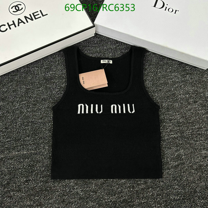 MIUMIU-Clothing Code: RC6353 $: 69USD