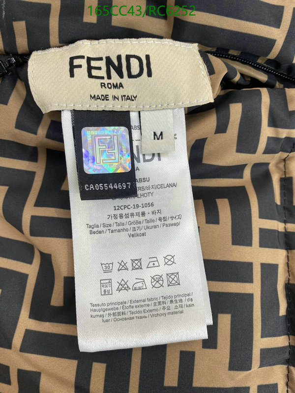 Fendi-Down jacket Men Code: RC6252 $: 165USD