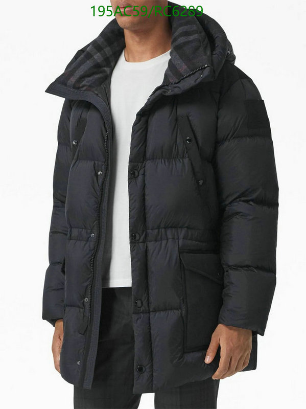 Burberry-Down jacket Men Code: RC6289 $: 195USD