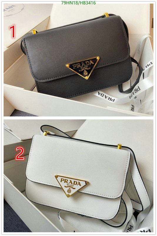 Prada-Bag-4A Quality Code: HB3416 $: 79USD