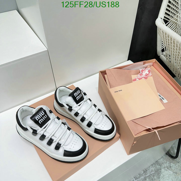 Miu Miu-Women Shoes Code: US188 $: 125USD