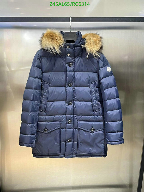 Moncler-Down jacket Men Code: RC6314 $: 245USD