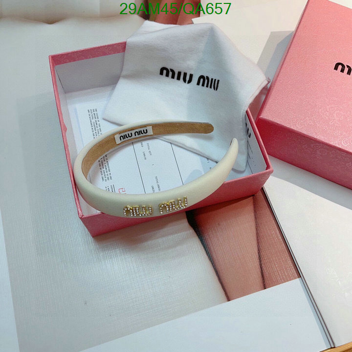 MIU MIU-Headband Code: QA657 $: 29USD