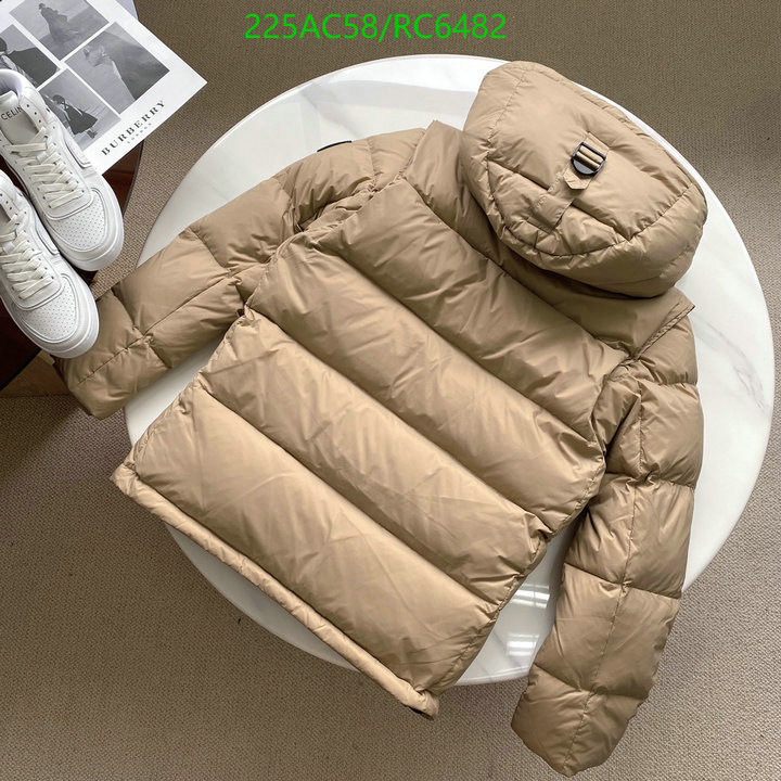 Burberry-Down jacket Men Code: RC6482 $: 225USD