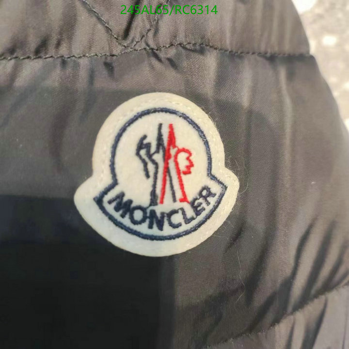 Moncler-Down jacket Men Code: RC6314 $: 245USD