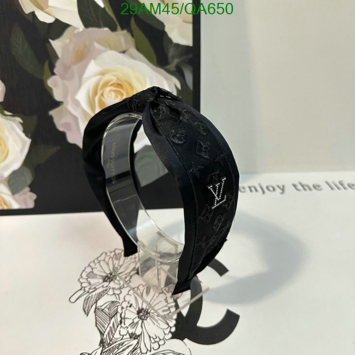 LV-Headband Code: QA650 $: 29USD